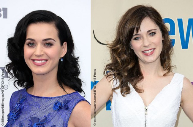Musical superstar Katy Perry is no stranger to the spotlight. The world famous performer even played the Super Bowl. On occasion people mistake her for New Girl star Zooey Deschanel. The actress has even joked about the similarity before.