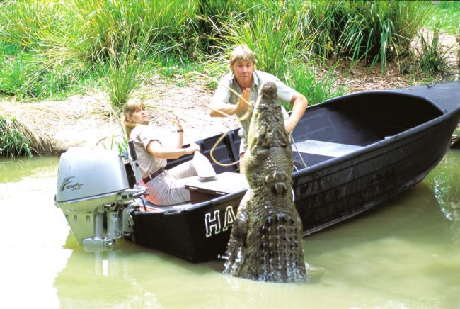 Known worldwide as “The Crocodile Hunter,” Steve Irwin, who starred in the feature film The Crocodile Hunter: Collision Course alongside his wife Terri (pictured above at left), died tragically on set filming a documentary called Oceans Deadliest on a poor weather day. He and the crew had accidentally cornered a stingray who attacked him, piercing his […]