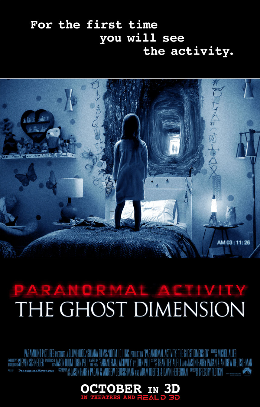 New releases this weekend Paranormal Activity, The Last Witch Hunter