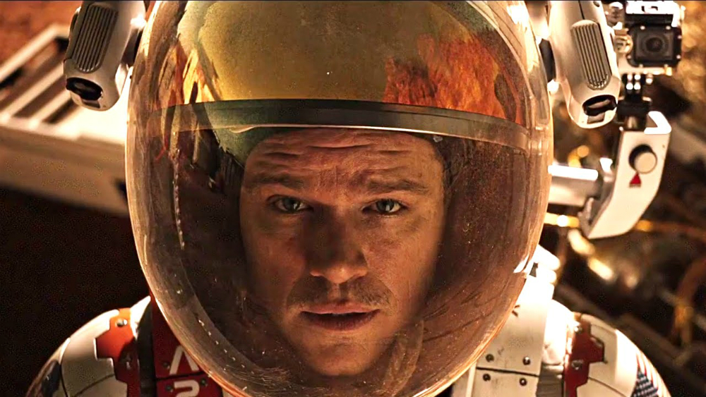 The Martian starring Matt Damon