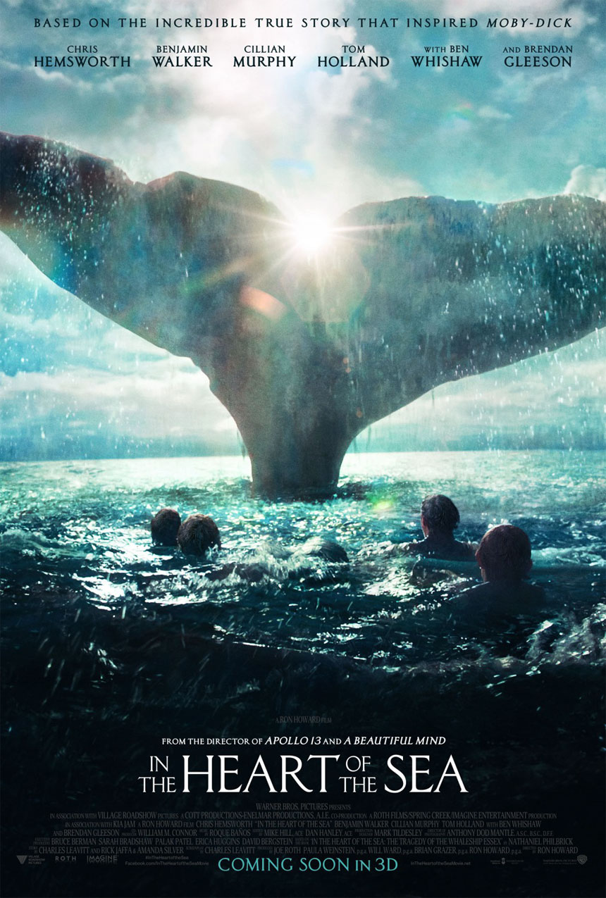 GEEK OUT! Chilling first posters for IN THE HEART OF THE SEA Midroad Movie Review