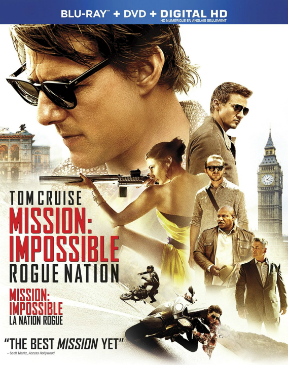 Mission: Impossible - Rogue Nation DVD