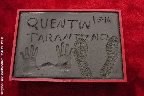 Quentin Tarantino Chinese Theatre Handprint Ceremony