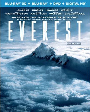 Everest Blu-ray and DVD