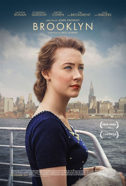 Brooklyn movie poster starring Saoirse Ronan