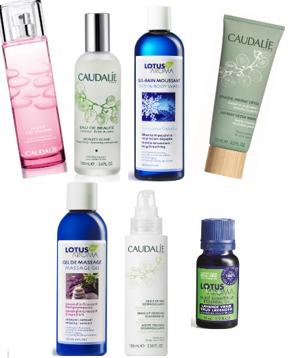 Valetine's Day Prize Pack from Caudalie and Lotus Aroma