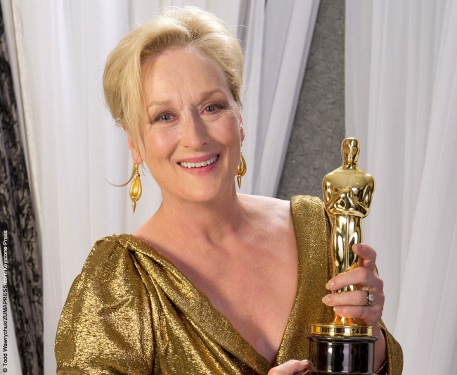 Meryl Streep, as she was handed her third statuette, this time for her lead role in The Iron Lady, was naturally met with unadulterated adoration from the crowd of Oscarphiles at the 2012 Academy Awards. If simply standing there wasn’t enough, the screen legend then said: “When they called my name, I had this feeling […]