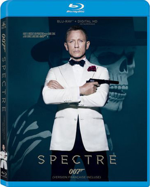 Daniel Craig stars as Bond in Spectre, now on Blu-ray