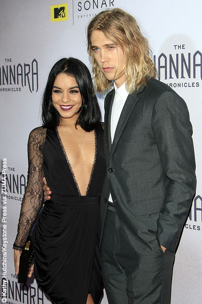 Vanessa Hudgens and Austin Butler promote his new TV series