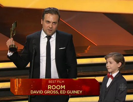 Room wins Best Film at the Canadian Screen Awards 