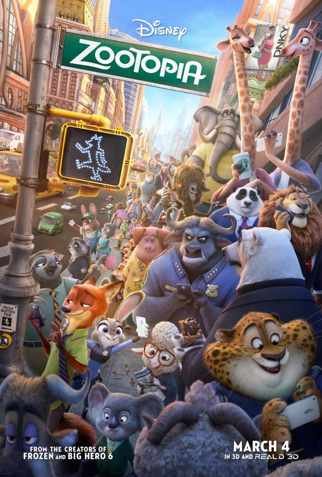 Zootopia movie poster