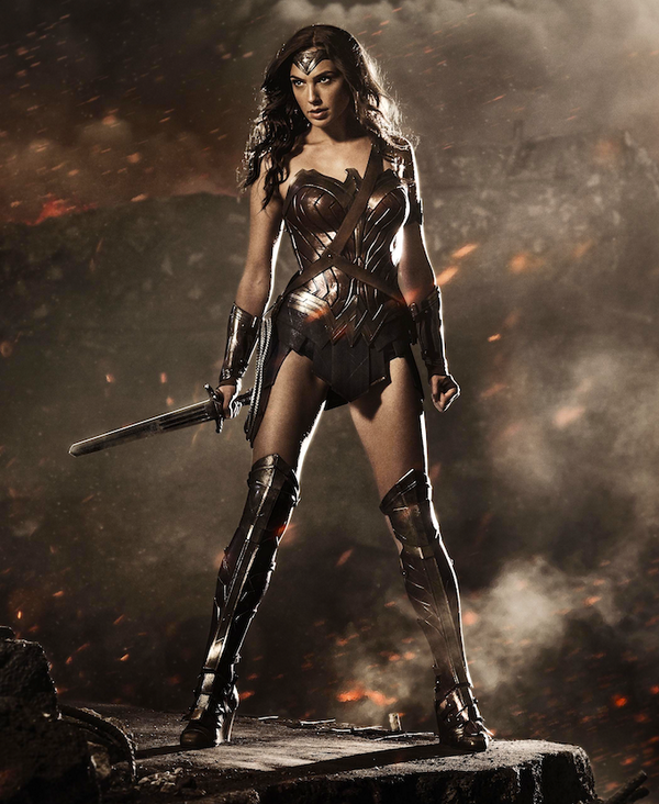 Gal Gadot as Wonder Woman