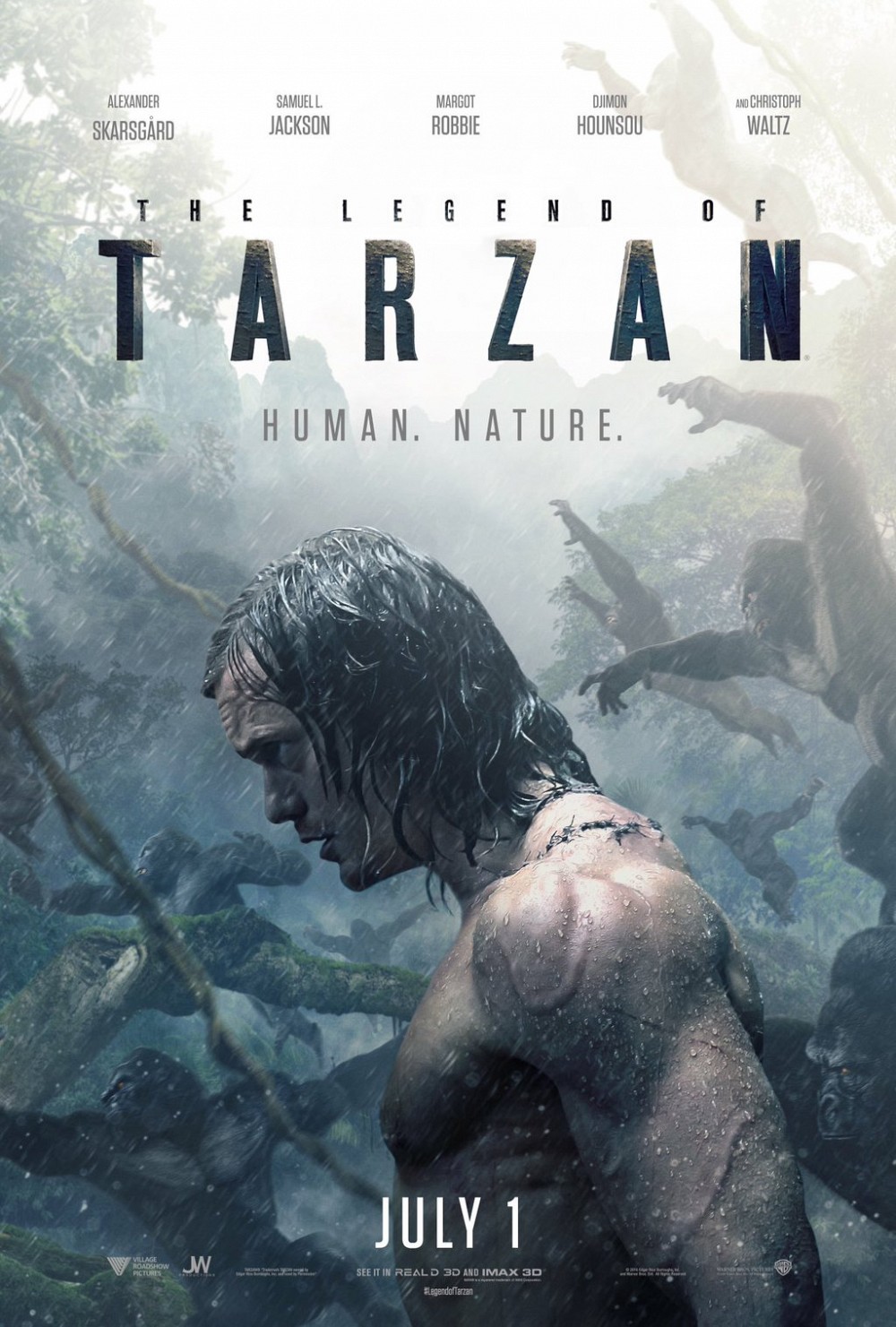 New movies in theaters - The Legend of Tarzan and more