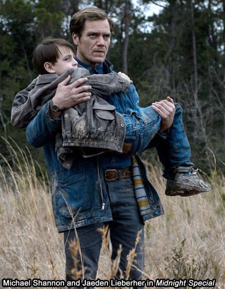 Michael Shannon and Jaeden Lieberher Midnight Special