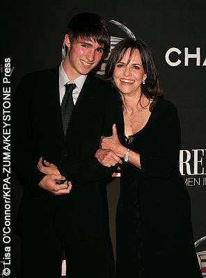 Sally Field and her youngest son, Ben 