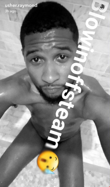 Usher Snapchat