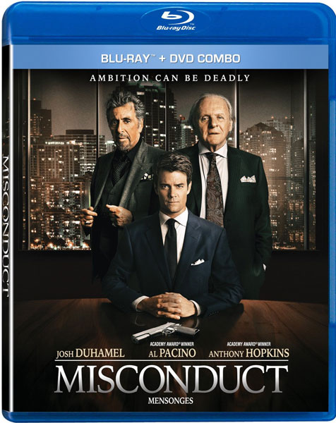 Misconduct Blu-ray DVD combo