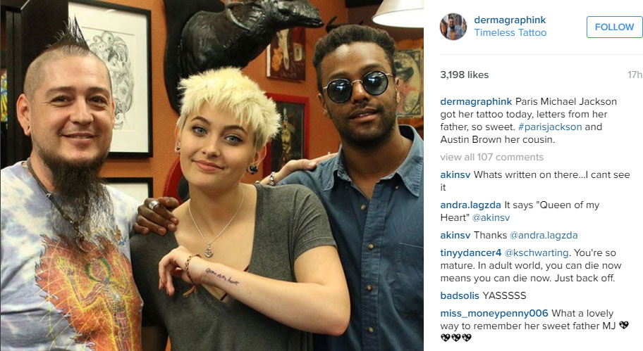 Paris Jackson Instagram