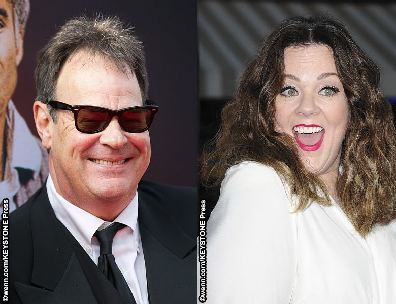 Dan Aykroyd and Melissa McCarthy