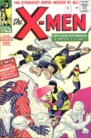 X-Men Early Comic