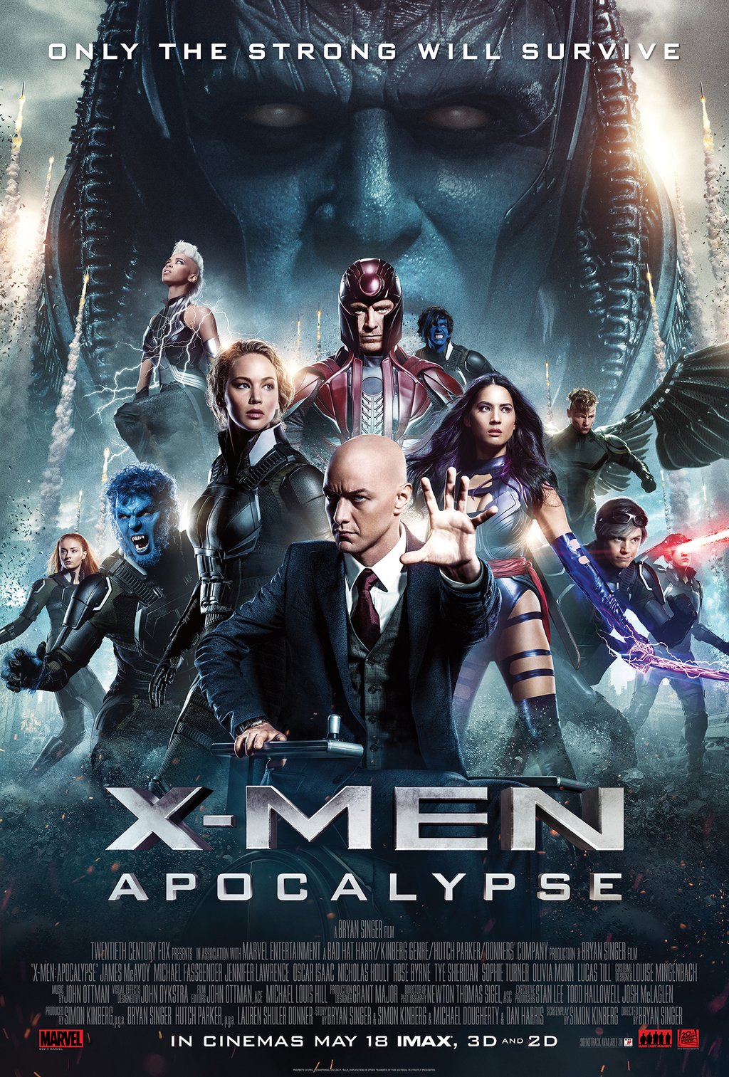 x-men apocalypse poster