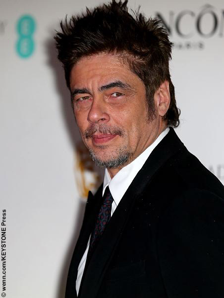 Benicio Del Toro at the EE British Academy Film Awards Nominees Party 