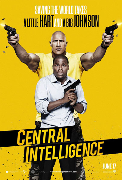 Central Intelligence starring Dwayne Johnson and Kevin Hart