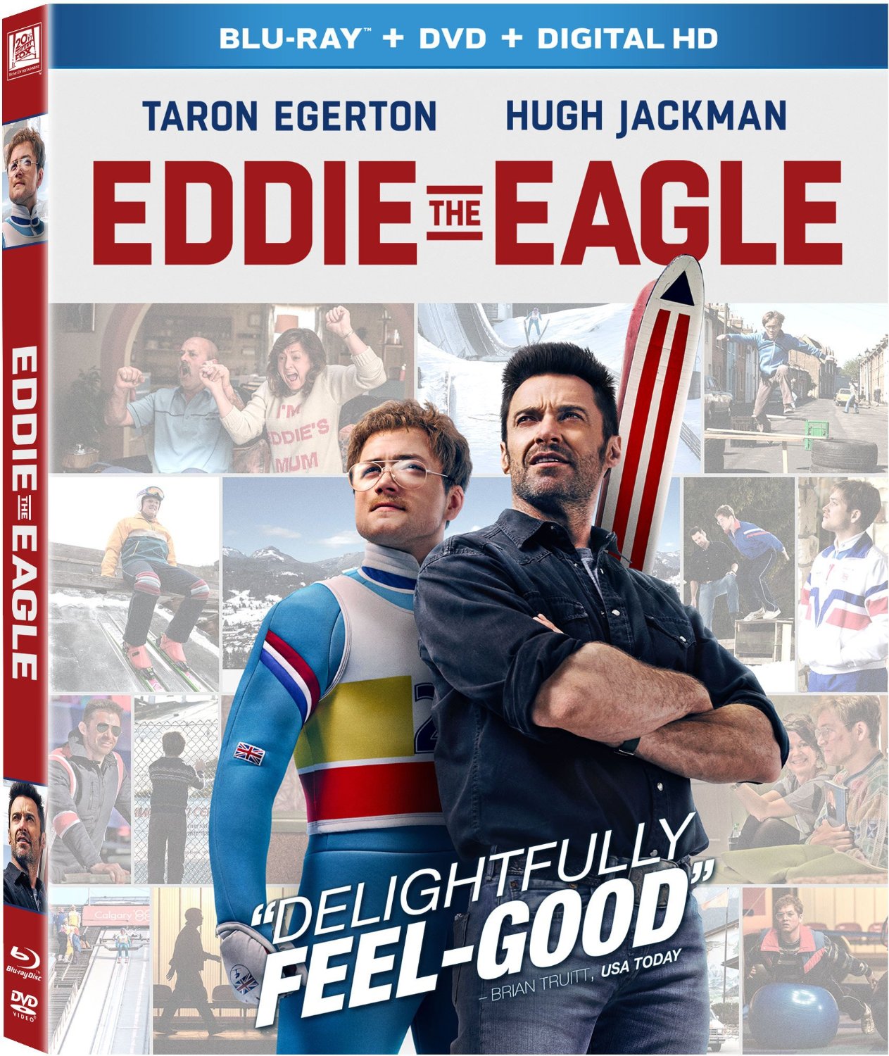 Eddie the Eagle Blu-Ray cover