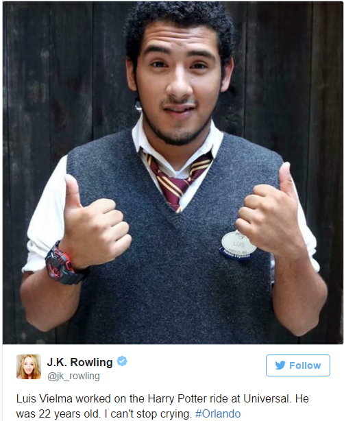 J.K. Rowling Tweet