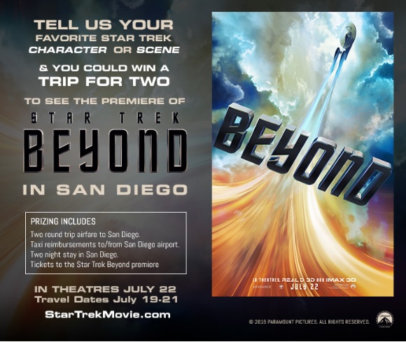 Star Trek Beyond contest poster