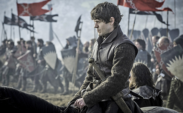 Ramsay Bolton leads his men into battle.