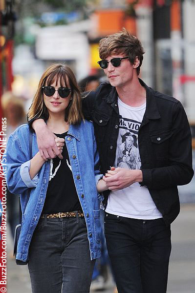 Dakota Johnson with her now ex-boyfriend Matthew Hitt