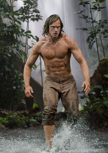 Alexander Skarsgard as Tarzan in The Legend of Tarzan