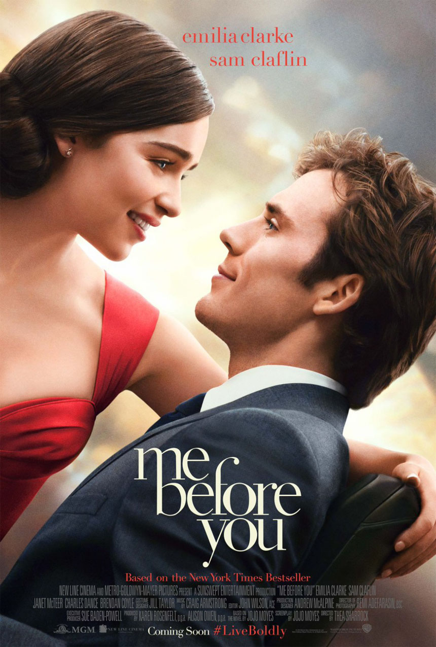 Me Before You stars Emilia Clarke and Sam Claflin