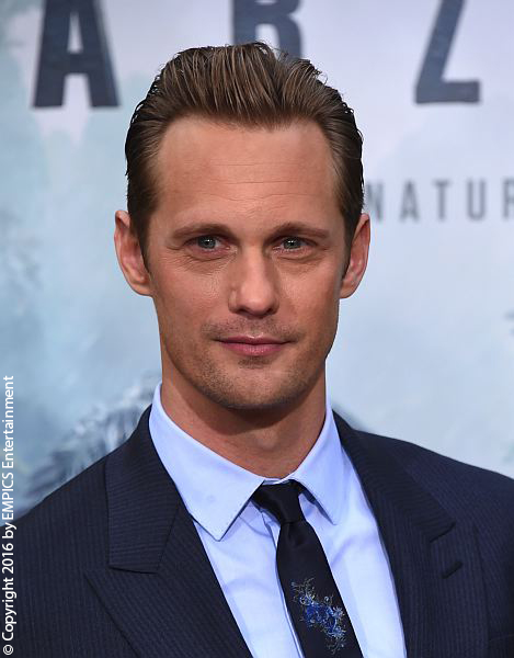 Alexander Skarsgard on the red carpet