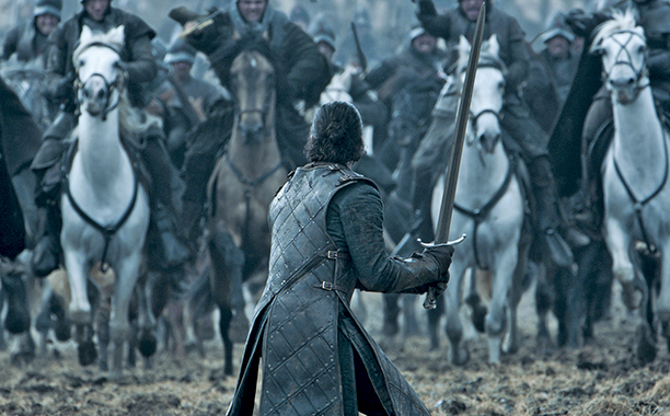 Jon Snow takes on the Bolton forces