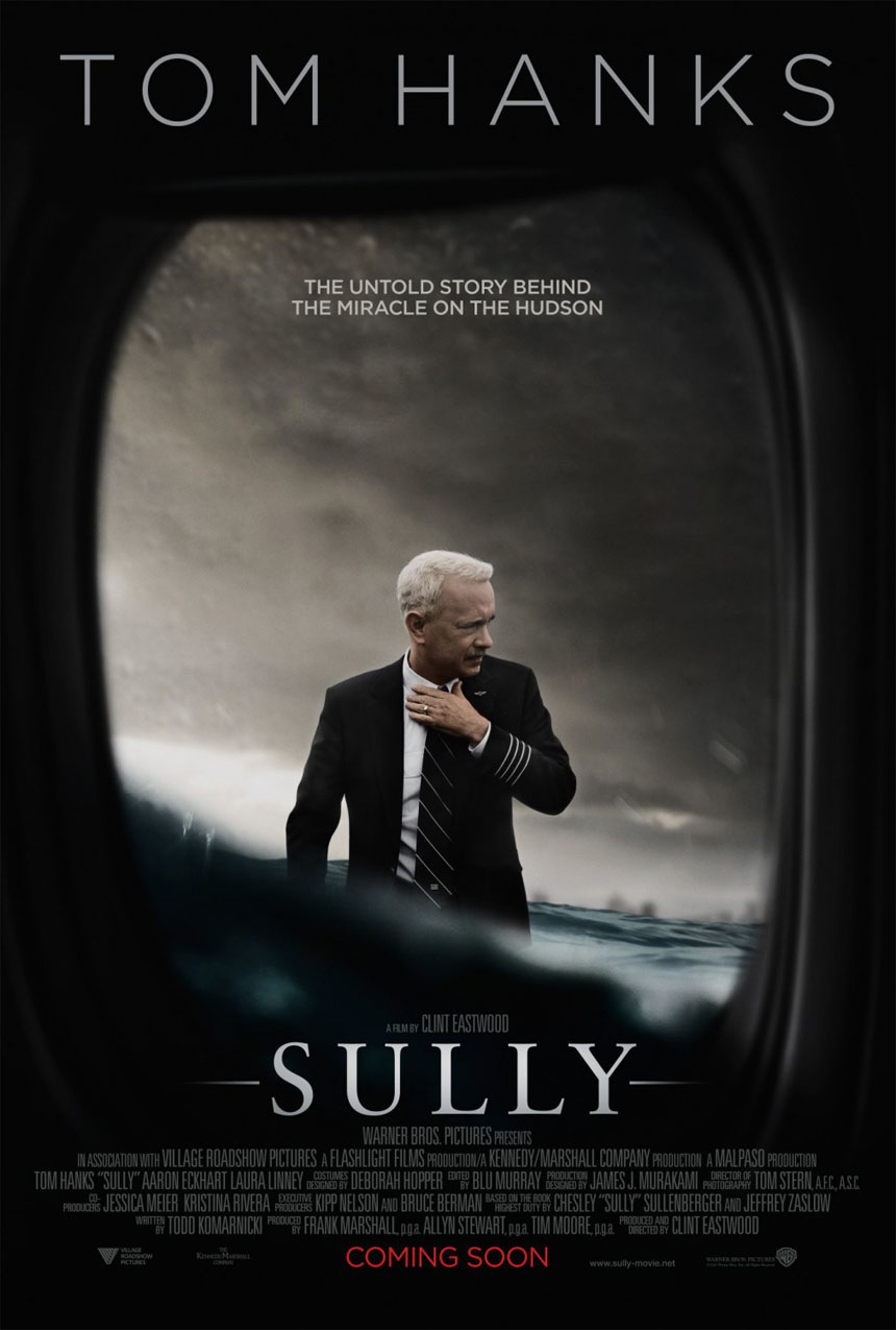 Sully poster starring Tom Hanks