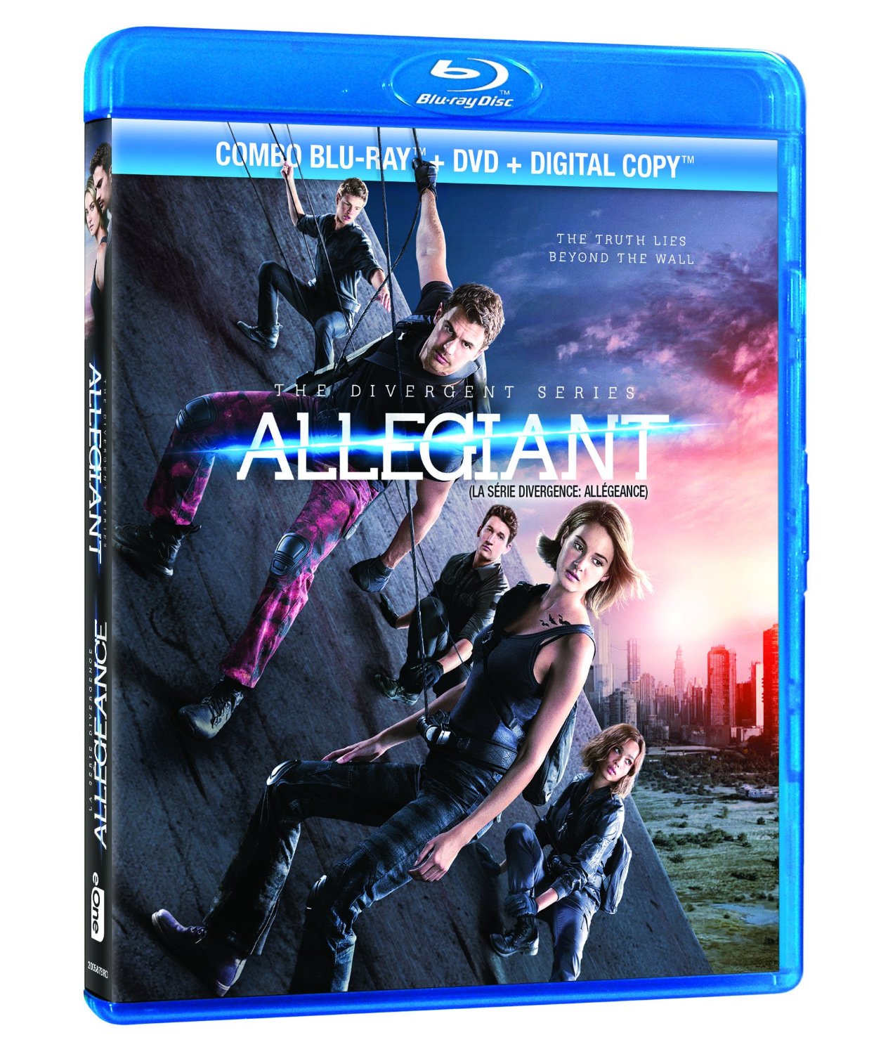 The Divergent Series: Allegiant Blu-ray cover