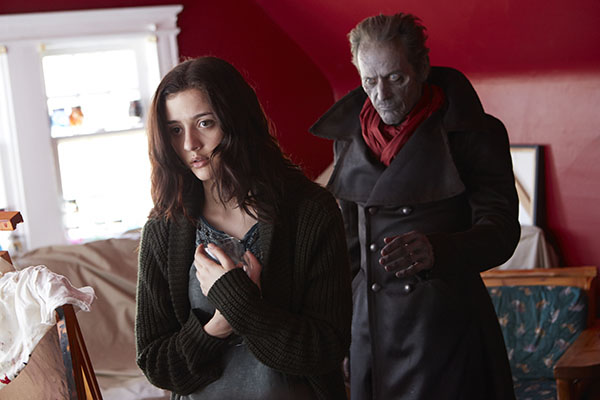 Katie Findlay and Stephen McHattie