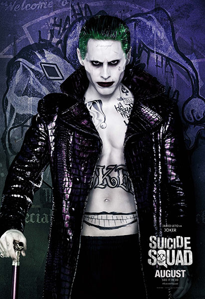 Jared Leto as the Joker