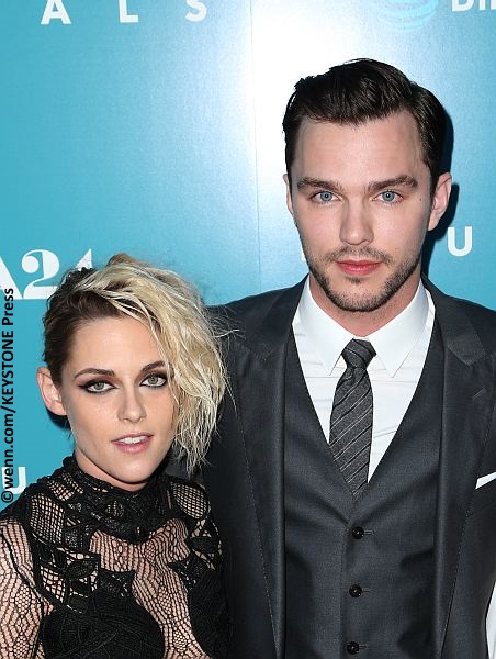 Kristen Stewart and Nicholas Hoult at the premiere of Equals