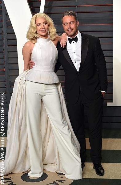 Lady Gaga and Taylor Kinney