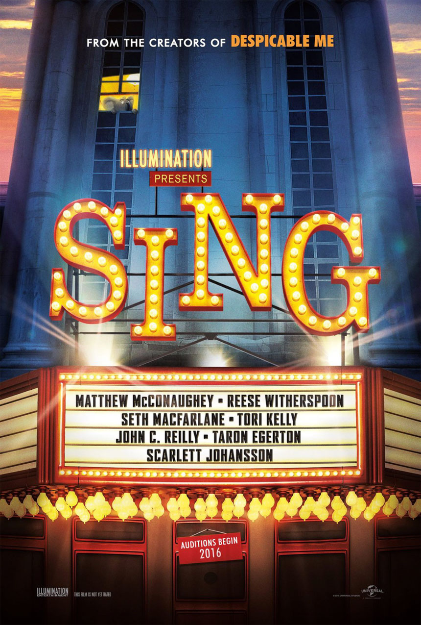 Sing leads this week's new trailers