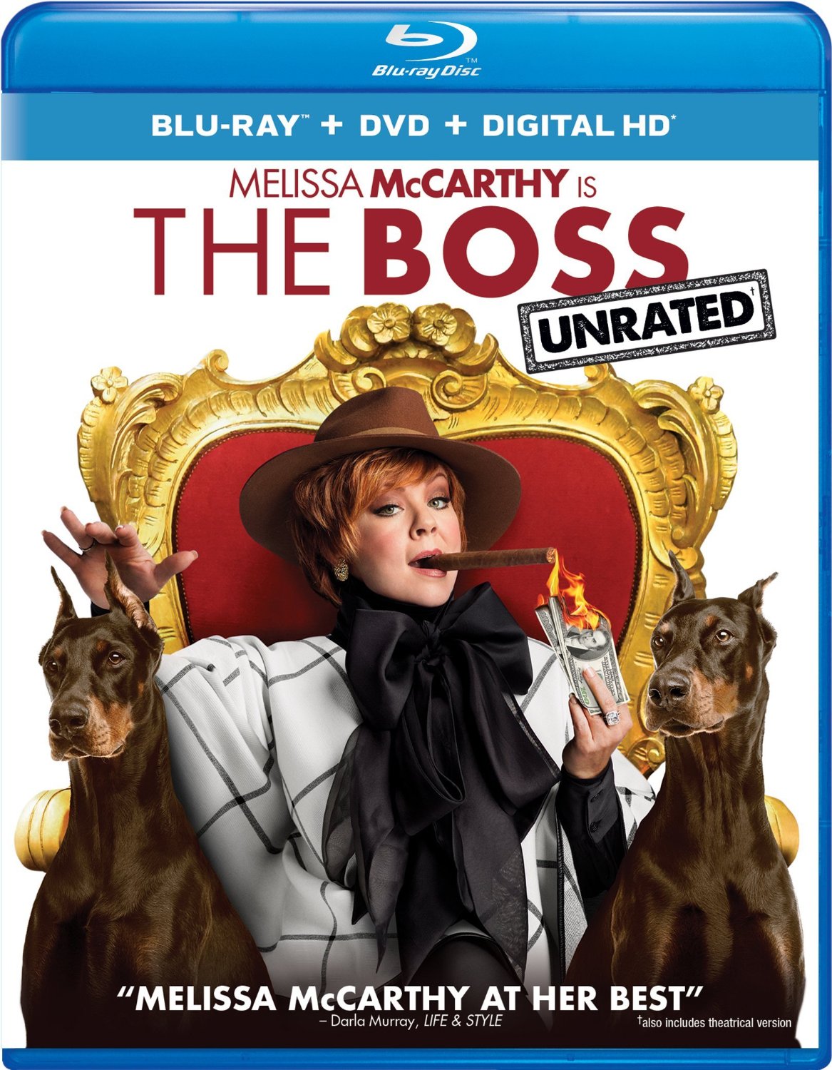 The Boss Blu-ray cover