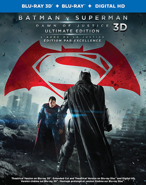 Batman v Superman: Dawn of Justice Blu-ray