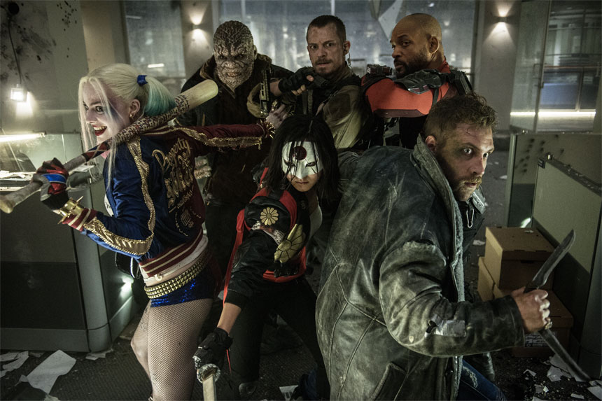 Suicide Squad group photo