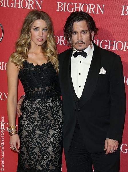 Amber Heard and Johnny Depp