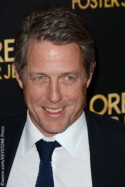 Hugh Grant at New York premiere for Florence Foster Jenkins