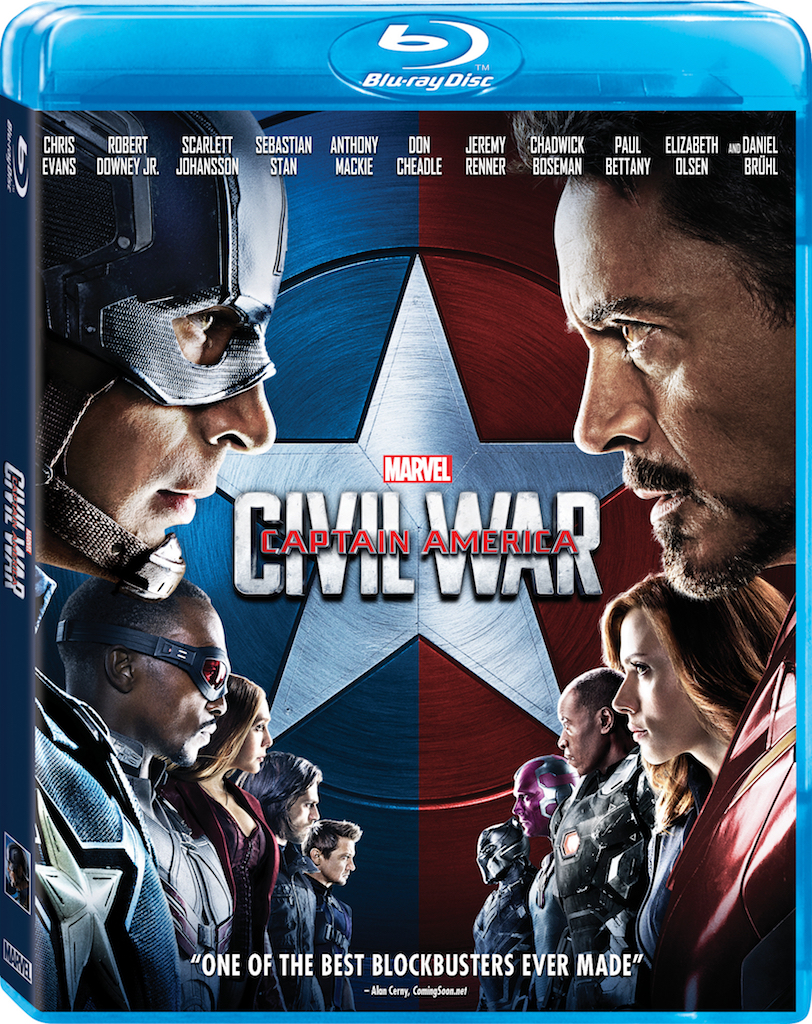 Captain America: Civil War Blu-ray