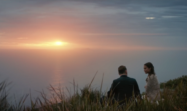 Alicia Vikander and Michael Fassbender in The Light Between Oceans